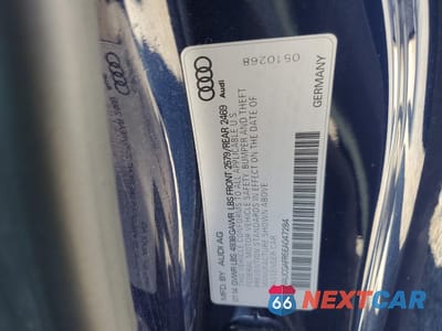 Zdjęcie 12 z 14 samochodu: 2014 AUDI S5 PREMIUM PLUS VIN:WAUCGAFR5EA047284 - miniatura