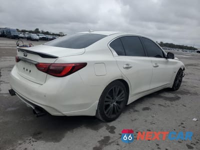 Trzecie zdjęcie samochodu z tyłu: 2020 INFINITI Q50 PURE VIN:JN1EV7APXLM208110 - miniatura