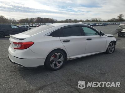 Trzecie zdjęcie samochodu z tyłu: 2018 HONDA ACCORD EXL VIN:1HGCV1F56JA074317 - miniatura