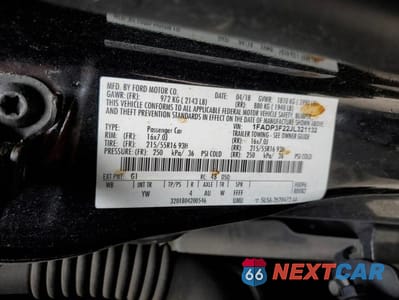Zdjęcie 12 z 12 samochodu: 2018 FORD FOCUS SE VIN:1FADP3F22JL321132 - miniatura