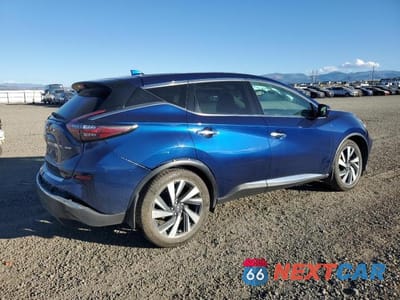 Trzecie zdjęcie samochodu z tyłu: 2022 NISSAN MURANO SL VIN:5N1AZ2CS2NC115218 - miniatura