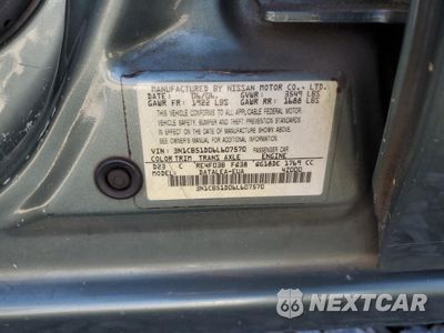 Zdjęcie 12 z 13 samochodu: 2006 NISSAN SENTRA 1.8 VIN:3N1CB51D06L607570 - miniatura
