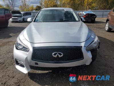 Piąte zdjęcie samochodu w środku: 2014 INFINITI Q50 BASE VIN:JN1BV7AR7EM685486 - miniatura