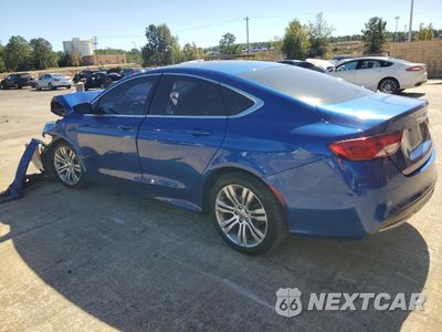 Drugie zdjęcie samochodu z przodu: 2015 CHRYSLER 200 LIMITED VIN:1C3CCCAB8FN667372 - miniatura