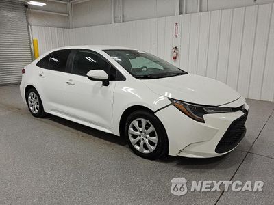 Czwarte zdjęcie samochodu z boku: 2021 TOYOTA COROLLA LE VIN:5YFEPMAE4MP181439 - miniatura