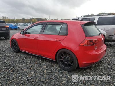 Drugie zdjęcie samochodu z przodu: 2016 VOLKSWAGEN GTI S/SE VIN:3VW4T7AU7GM026196 - miniatura