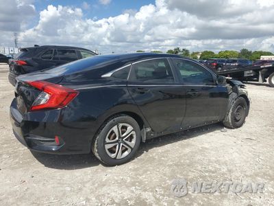 Trzecie zdjęcie samochodu z tyłu: 2018 HONDA CIVIC LX VIN:19XFC2F50JE039003 - miniatura