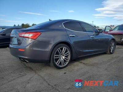 Trzecie zdjęcie samochodu z tyłu: 2015 MASERATI GHIBLI VIN:ZAM57XSA0F1144596 - miniatura