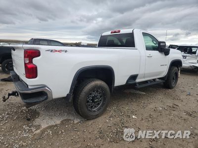 Trzecie zdjęcie samochodu z tyłu: 2022 CHEVROLET SILVERADO K3500 LT VIN:1GC3YTE76NF104302 - miniatura