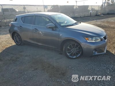 Czwarte zdjęcie samochodu z boku: 2013 LEXUS CT 200 VIN:JTHKD5BH7D2168188 - miniatura