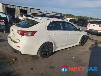 Trzecie zdjęcie samochodu z tyłu: 2011 MITSUBISHI LANCER RALLIART VIN:JA32Y6HV0BU045602 - miniatura