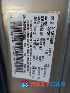 Zdjęcie 14 z 16 samochodu: 2002 DODGE GRAND CARAVAN SPORT VIN:2B4GP44342R530838 - miniatura