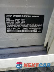 Zdjęcie 12 z 12 samochodu: 2022 BMW 228I VIN:WBA73AK07N7L08383 - miniatura