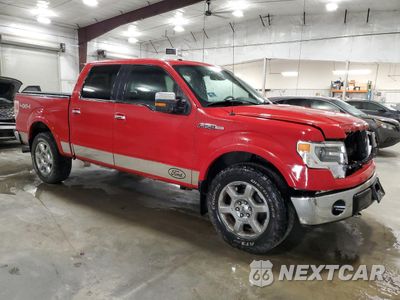 Czwarte zdjęcie samochodu z boku: 2013 FORD F150 SUPERCREW VIN:1FTFW1EFXDKF60453 - miniatura