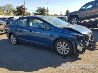 Czwarte zdjęcie samochodu z boku: 2012 HONDA CIVIC EX VIN:19XFB2F85CE048022 - miniatura