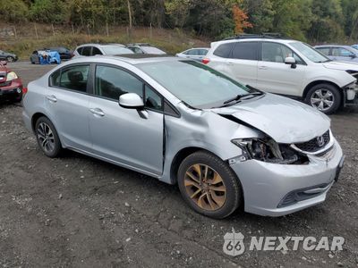 Czwarte zdjęcie samochodu z boku: 2013 HONDA CIVIC EX VIN:2HGFB2F88DH537361 - miniatura