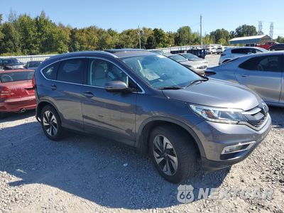 Czwarte zdjęcie samochodu z boku: 2016 HONDA CR-V TOURING VIN:5J6RM3H95GL017427 - miniatura