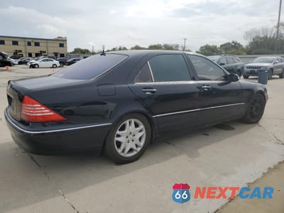 Trzecie zdjęcie samochodu z tyłu: 2003 MERCEDES-BENZ S 430 VIN:WDBNG70J23A362962 - miniatura