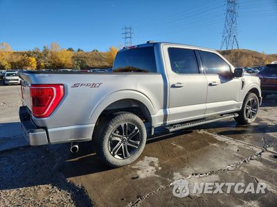 Trzecie zdjęcie samochodu z tyłu: 2021 FORD F150 SUPERCREW VIN:1FTFW1E84MKE99019 - miniatura