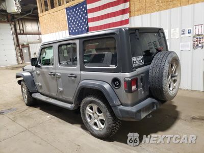Drugie zdjęcie samochodu z przodu: 2020 JEEP WRANGLER UNLIMITED SPORT VIN:1C4HJXDN3LW220345 - miniatura