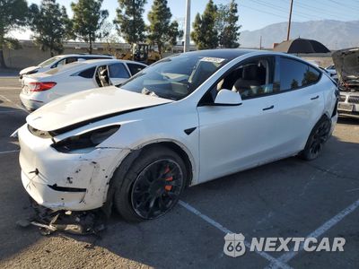 2021 TESLA MODEL Y 5YJYGDEE1MF090728 - główne zdjęcie licytacji z USA - miniatura