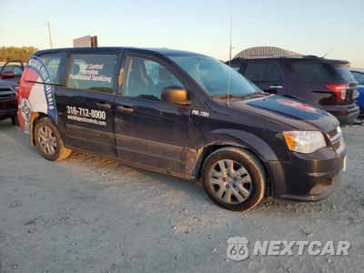 Czwarte zdjęcie samochodu z boku: 2014 DODGE GRAND CARAVAN SE VIN:2C4RDGBGXER105091 - miniatura