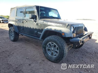 Czwarte zdjęcie samochodu z boku: 2015 JEEP WRANGLER UNLIMITED RUBICON VIN:1C4BJWFG5FL505620 - miniatura