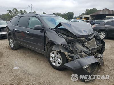 Czwarte zdjęcie samochodu z boku: 2016 CHEVROLET TRAVERSE LS VIN:1GNKRFED5GJ118960 - miniatura