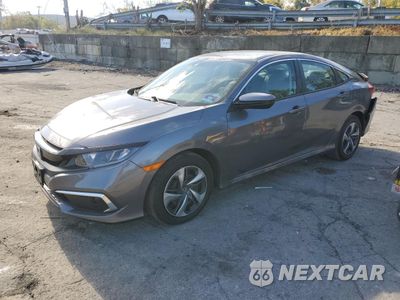 2019 HONDA CIVIC LX 2HGFC2F61KH595823 - główne zdjęcie licytacji z USA - miniatura