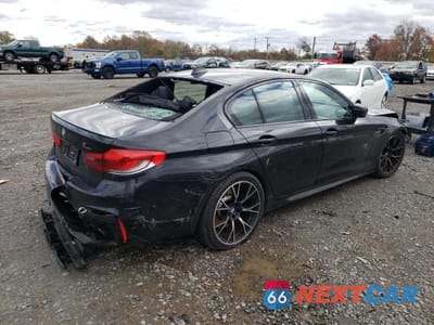 Trzecie zdjęcie samochodu z tyłu: 2020 BMW M5 BASE VIN:WBSJF0C00LCD32338 - miniatura