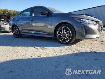Czwarte zdjęcie samochodu z boku: 2025 NISSAN SENTRA SR VIN:3N1AB8DV7SY377844 - miniatura