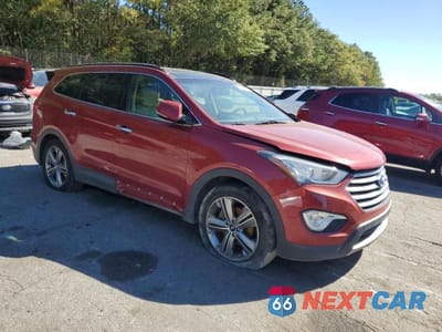Czwarte zdjęcie samochodu z boku: 2015 HYUNDAI SANTA FE GLS VIN:KM8SR4HF6FU094445 - miniatura
