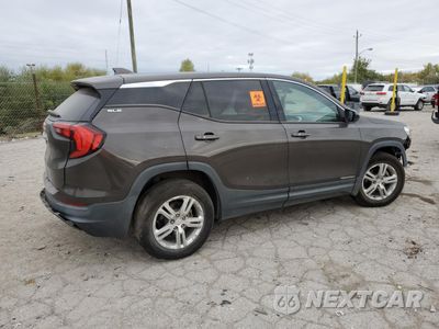 Trzecie zdjęcie samochodu z tyłu: 2019 GMC TERRAIN SLE VIN:3GKALMEV2KL384574 - miniatura