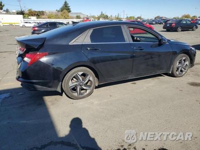Trzecie zdjęcie samochodu z tyłu: 2023 HYUNDAI ELANTRA LIMITED VIN:KMHLN4AJ2PU087024 - miniatura