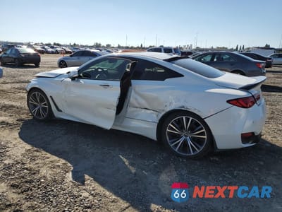 Drugie zdjęcie samochodu z przodu: 2021 INFINITI Q60 LUXE VIN:JN1EV7KK7MM410486 - miniatura