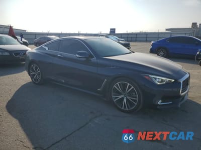 Czwarte zdjęcie samochodu z boku: 2022 INFINITI Q60 LUXE VIN:JN1EV7KK6NM600555 - miniatura