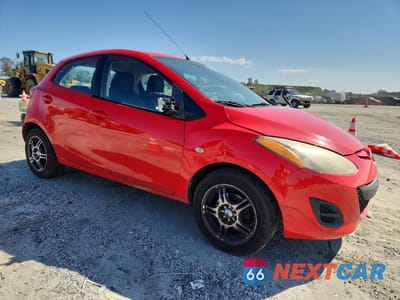 Czwarte zdjęcie samochodu z boku: 2013 MAZDA MAZDA2 VIN:JM1DE1KY1D0170918 - miniatura