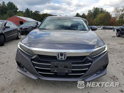 Piąte zdjęcie samochodu w środku: 2022 HONDA ACCORD HYBRID EXL VIN:1HGCV3F55NA025935 - miniatura