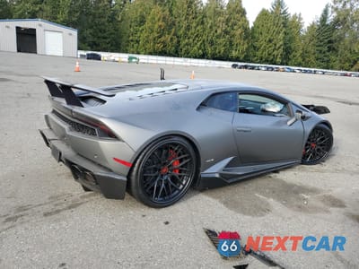 Trzecie zdjęcie samochodu z tyłu: 2015 LAMBORGHINI HURACAN VIN:ZHWUC1ZF8FLA02652 - miniatura