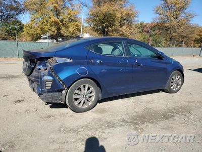 Trzecie zdjęcie samochodu z tyłu: 2015 HYUNDAI ELANTRA SE VIN:5NPDH4AE8FH641324 - miniatura