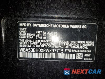 Zdjęcie 12 z 12 samochodu: 2023 BMW 530 I VIN:WBA53BH0XPWX97715 - miniatura