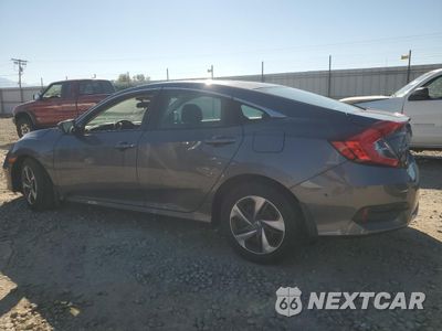 Drugie zdjęcie samochodu z przodu: 2020 HONDA CIVIC LX VIN:2HGFC2F65LH569386 - miniatura