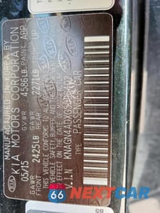 Zdjęcie 12 z 12 samochodu: 2016 KIA OPTIMA HYBRID VIN:KNAGN4ADXG5096402 - miniatura