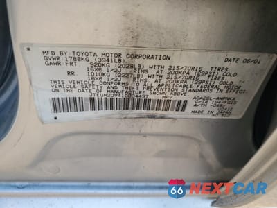 Zdjęcie 13 z 13 samochodu: 2001 TOYOTA RAV4 VIN:JTEGH20V410034437 - miniatura