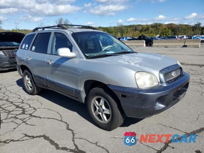 Czwarte zdjęcie samochodu z boku: 2003 HYUNDAI SANTA FE GL VIN:KM8SB12B43U553900 - miniatura