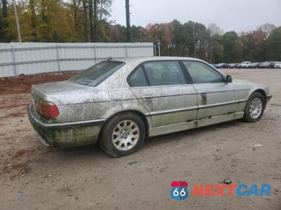 Trzecie zdjęcie samochodu z tyłu: 2001 BMW 740 IL VIN:WBAGH83441DP28836 - miniatura