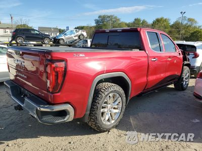 Trzecie zdjęcie samochodu z tyłu: 2019 GMC SIERRA K1500 SLT VIN:1GTR9DELXKZ338107 - miniatura