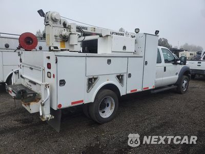 Trzecie zdjęcie samochodu z tyłu: 2015 FORD F550 SUPER DUTY VIN:1FD0X5HT0FEA12874 - miniatura