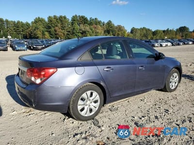Trzecie zdjęcie samochodu z tyłu: 2014 CHEVROLET CRUZE LS VIN:1G1PA5SG4E7455928 - miniatura