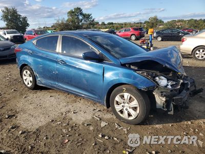 Czwarte zdjęcie samochodu z boku: 2016 HYUNDAI ELANTRA SE VIN:KMHDH4AE1GU649204 - miniatura